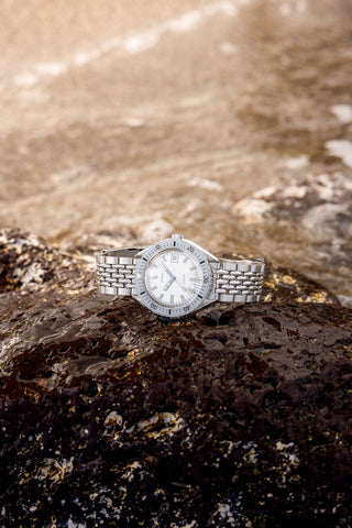 Doxa Sub 200 Whitepearl Stainless Steel Bracelet Watch product image