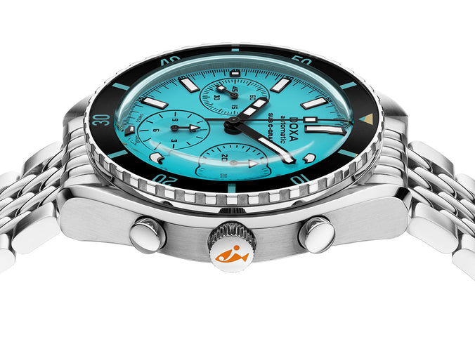 Doxa SUB 200 C-Graph Aquamarine Bracelet Watch product image