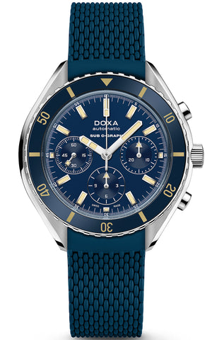 Doxa Watch SUB 200 C-Graph Caribbean Rubber 798.10.201.32