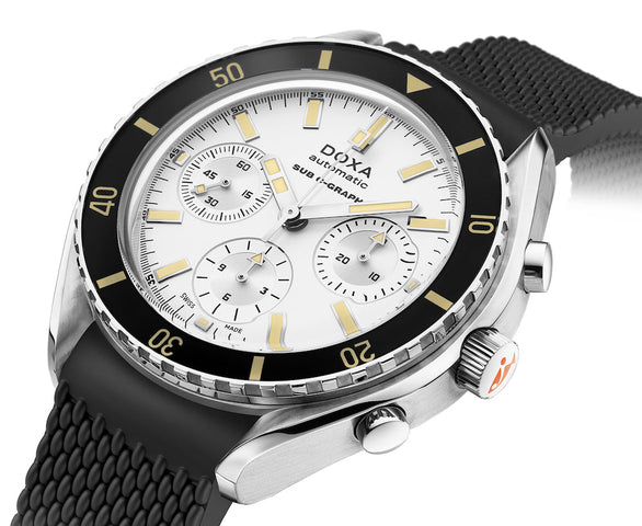 Doxa SUB 200 C-Graph Searambler Rubber Watch product image
