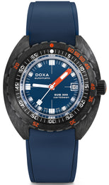Doxa Watch SUB 300 Carbon COSC Caribbean Rubber 822.70.201.32