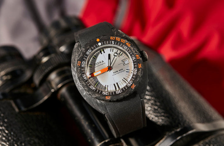Doxa SUB 300 Carbon COSC Searambler Rubber Watch product image