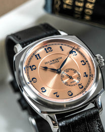 Duckworth Prestex Coronation 2023 Salmon Pink Limited Edition Watch