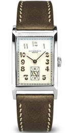 Duckworth Prestex Watch Centenary Centenary Cream Brown Leather D803-06-B