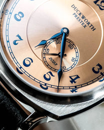 Duckworth Prestex Coronation 2023 Salmon Pink Limited Edition Watch