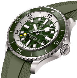 Breitling Superocean Automatic 46 Super Diver Green Watch