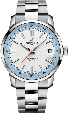 Breitling Watch Top Time B31 Light Blue Bracelet AB3113281A1A1