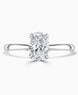 Platinum 1.00ct Laboratory Grown Diamond Oval Cut Solitaire Ring