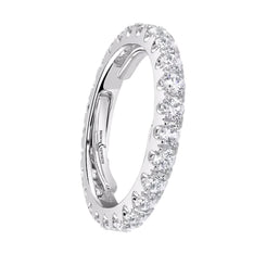 Platinum 2.09ct Diamond Evolution Full Eternity Ring