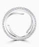 Platinum Evolution 1.50ct Diamond Full Eternity Pave Set Ring