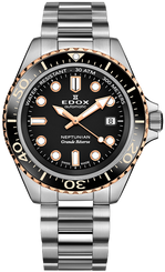 Edox Watch Neptunian Grande Reserve Black 80801-3NRM-NIR
