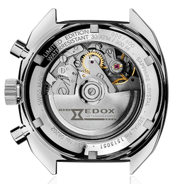 Edox Sportsman Chronographe Automatic Blue Limited Edition Watch