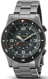 Elliot Brown Watch Beachmaster Nivo Gunmetal Grey PVD Bracelet 0H0-623-B13