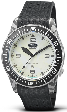 Elliot Brown Watch Holton Land Rover x Elliot Brown Snow Limited Edition