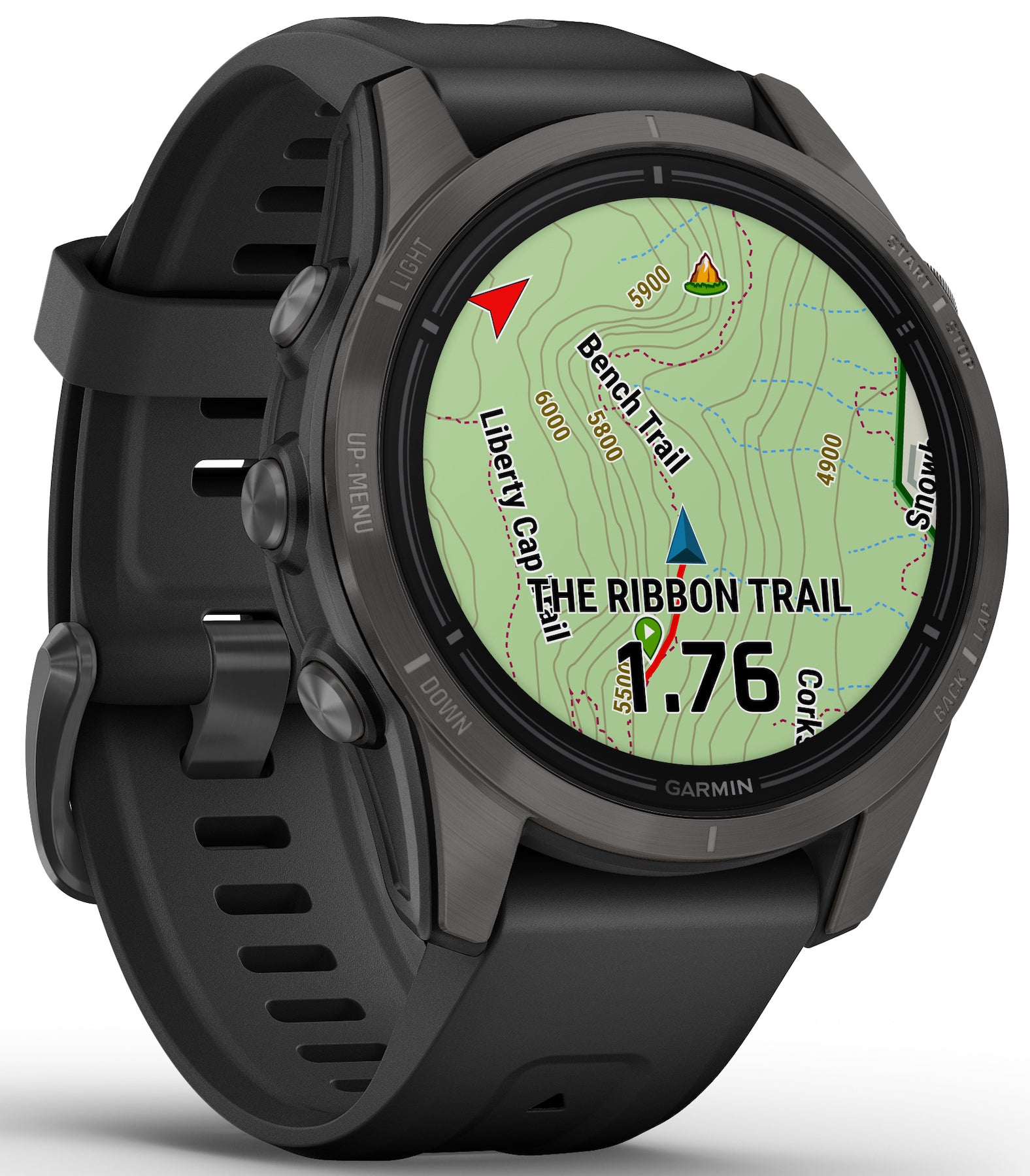 Garmin Epix Pro Gen 2 42mm Sapphire Carbon Grey DLC Titanium Watch 010 ...