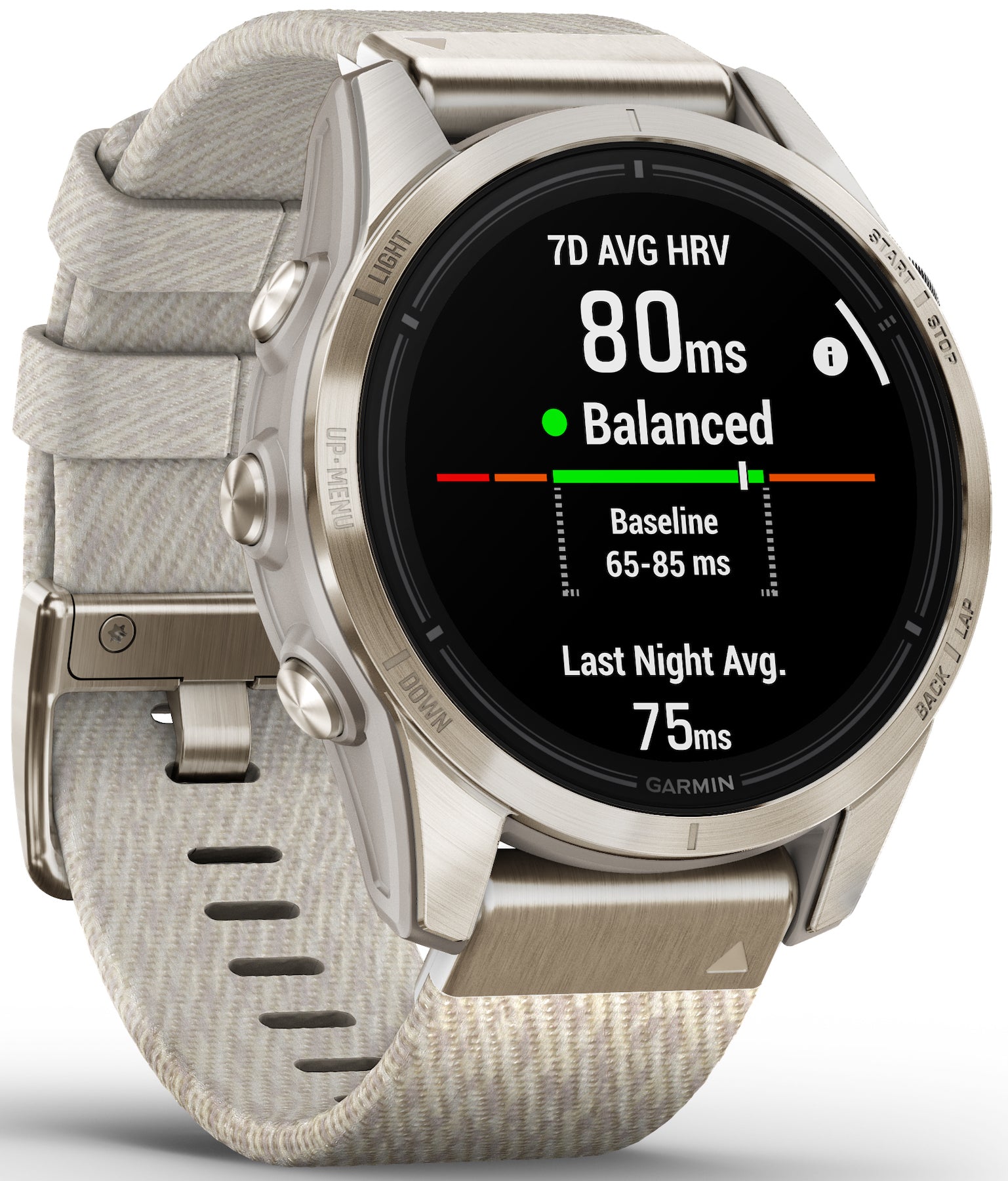 Garmin Epix Pro Gen 2 42mm Sapphire Soft Gold D 010-02802-20 Watch ...