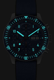 Fortis Novonaut N-42 Cobalt Blue Edition Watch