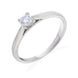 Platinum 0.25ct Diamond GIA Certified DSI2 Claw Ring