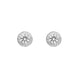 18ct White Gold 0.48ct Diamond Brilliant Cut Round Stud Earrings