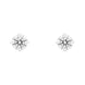 18ct White Gold 1.00ct Diamond Solitaire Brilliant Cut Stud Earrings