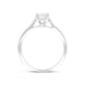 Platinum Diamond Round Brilliant Cut Solitaire Ring
