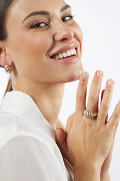 Fope Mialuce 18ct White Gold 0.70ct Diamond Ring