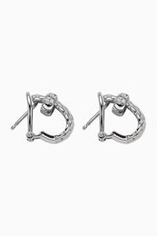 Fope Flex'It Vendome 18ct White Gold 0.20ct Diamond Earrings