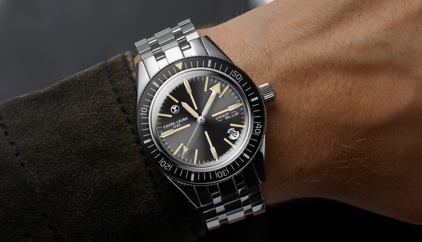 Favre Leuba Deep Blue Revival Watch