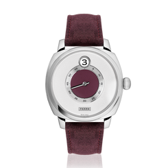 Fears Brunswick 40.5 Jump Hour Barleycorn Alcantara Watch