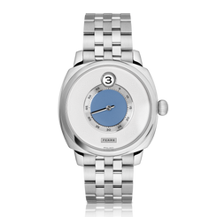 Fears Brunswick 40.5 Jump Hour China Blue Bracelet Watch