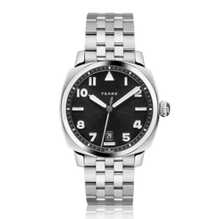 Fears Brunswick 40 Filton Raven Black Bracelet Watch