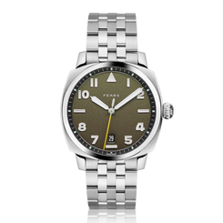 Fears Brunswick 40 Filton Squadron Green Bracelet Watch