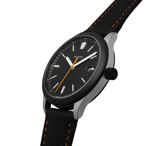 Fears Redcliff 39.5 Date ES Rubber Strap Watch