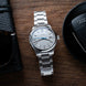 Fears Redcliff 39.5 Date Pewter Grey Bracelet Watch