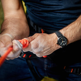 Fears Redcliff 39.5 Date ES Rubber Strap Watch