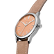 Fears Redcliff 39.5 Soft Peach Alcantara Watch