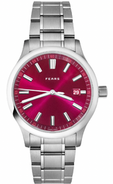 Fears Watch Redcliff 39.5 Date Cherry Red BS139.510.042.123