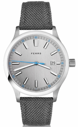 Fears Redcliff 39.5 Date Pewter Grey Watch