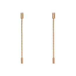 Fope Aria 18ct Rose Gold 0.09ct Diamond Pendant Earrings OR891 BBR.