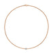 Fope Aria 18ct Rose Gold 0.17ct Diamond Necklace 890C BBR.