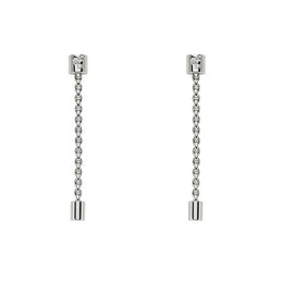 Fope Aria 18ct White Gold 0.09ct Diamond Pendant Earrings OR890 BBR.
