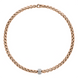 Fope Flex'It Eka 18ct Rose Gold 0.53ct Diamond  Necklace
