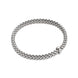 Fope Vendome 18ct White Gold 0.01ct Diamond Flexible Bracelet BR591 BBR.