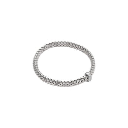 Fope Vendome 18ct White Gold 0.35ct Diamond Flexible Bracelet 584B BBR.