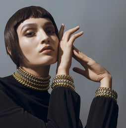 Fope Luna 18ct Rose Gold Flexible Bracelet, 520B._2