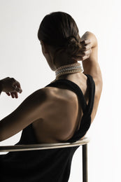 Fope Luna 18ct Rose Gold Flexible Necklace, 520C._4