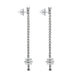 Fope Eka 18ct White Gold 0.30ct Diamond Drop Earrings, OR754/BBR.