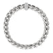 Fope Eka 18ct White Gold 0.58ct Diamond Bracelet, 607B/PAVE.