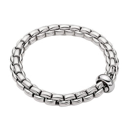Fope Eka 18ct White Gold Bracelet, 607B.