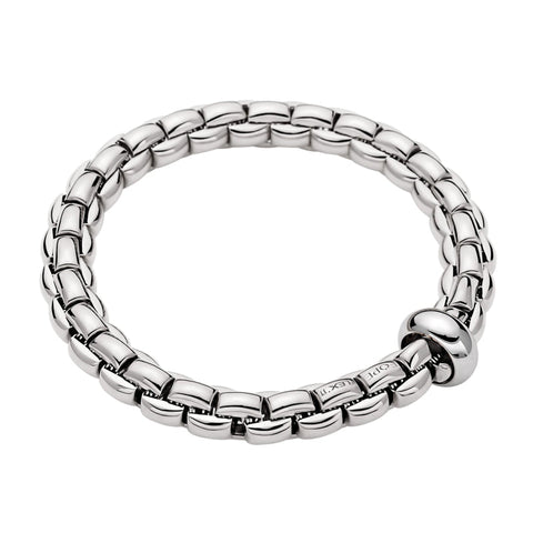 Fope Eka 18ct White Gold Bracelet, 607B.